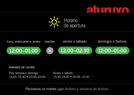 Horario de apertura.