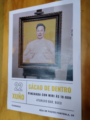 Sácao de dentro.
Pinchada con Miri.