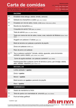 A nosa carta en agosto